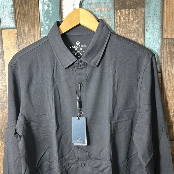 Dark gray  Button-Up Shirt - Picture 2 of 11